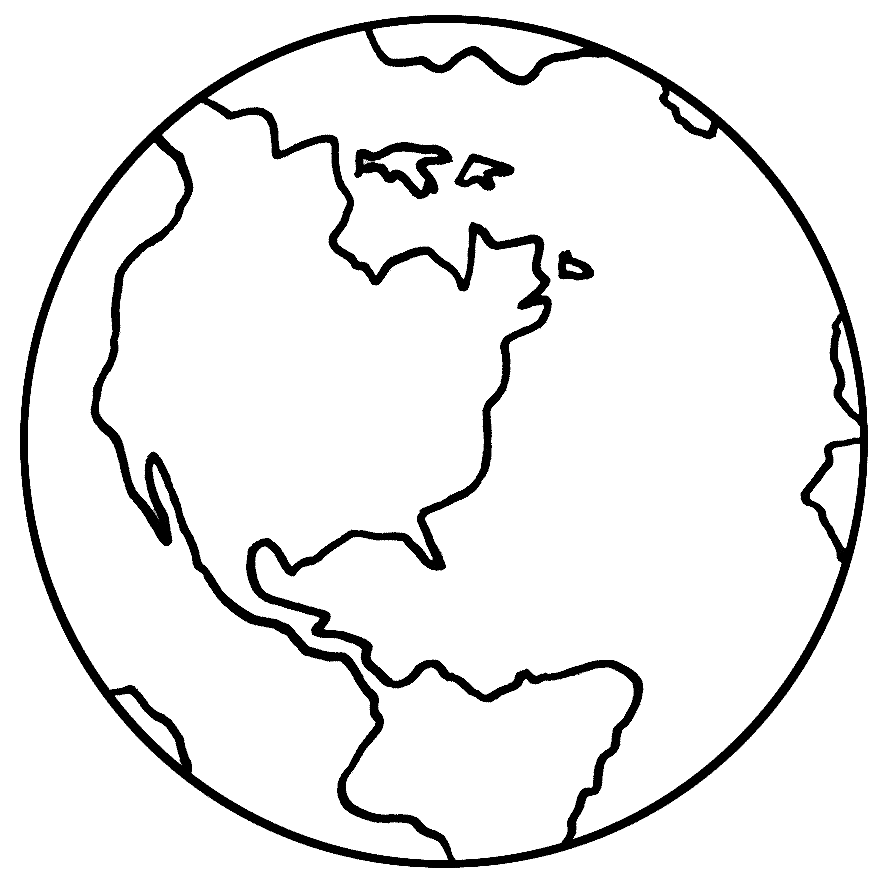 Earth Solar System Coloring Pages