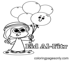 Eid Al-Fitr Coloring Pages