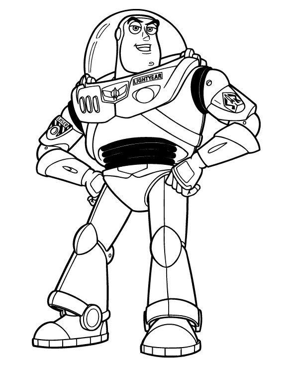 Free Buzz Lightyear Printable Coloring Pages