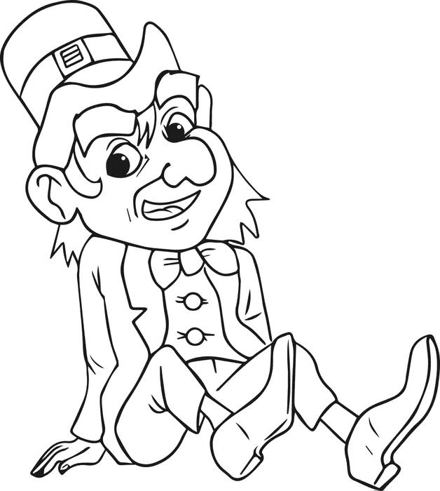 Free Leprechaun Sheets Coloring Pages