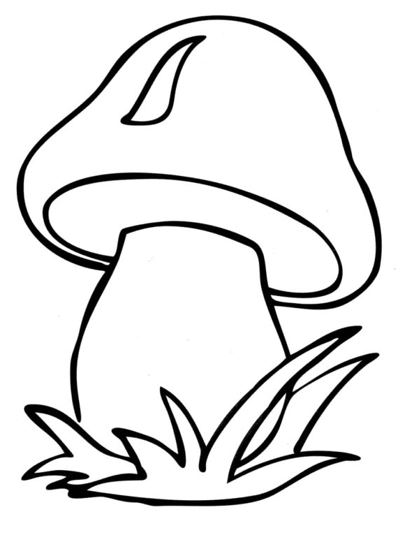 Free Mushroom Sheets Coloring Pages