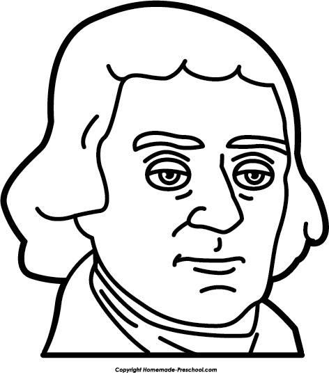 Free President Thomas Jefferson Coloring Pages