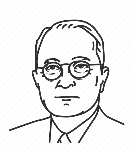 Free Printable Harry Truman Coloring Page