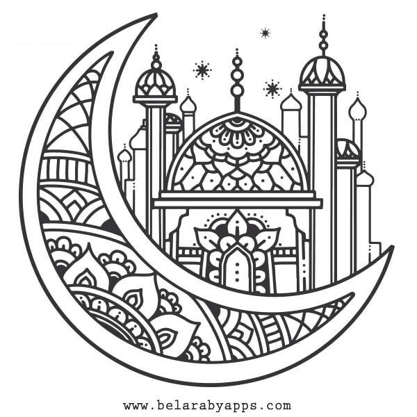 Free Ramadan For Kids Coloring Pages Ramadan Coloring Pages 