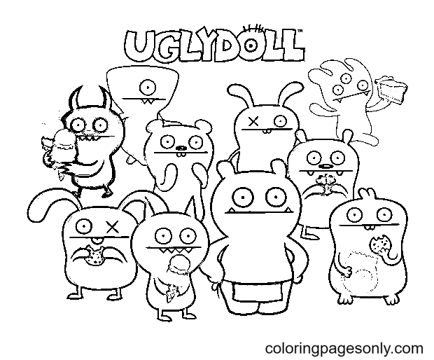 Uglydolls grátis de UglyDolls