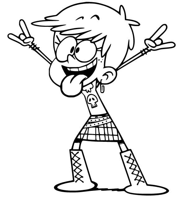 Funny Luna from The Loud House