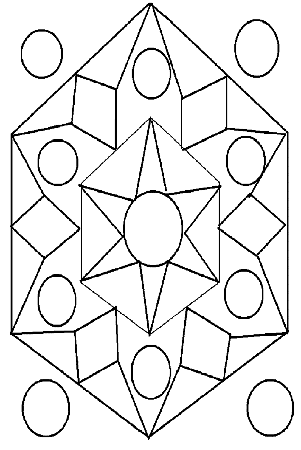 Geometric Rangoli from Rangoli