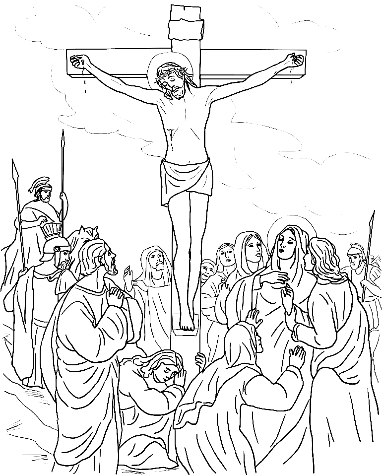 Good Friday Coloring Page