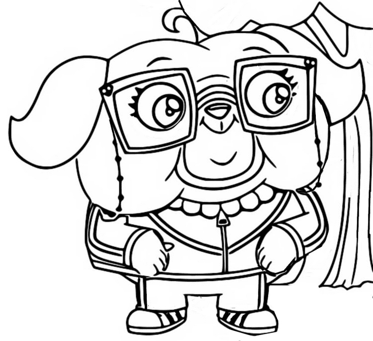 Totsy Tot Pug Coloring Pages - Chip and Potato Coloring Pages ...