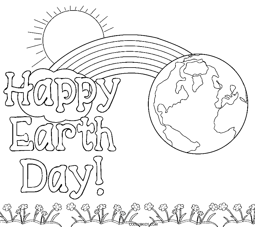 Buona Giornata della Terra per i bambini dalla Giornata della Terra