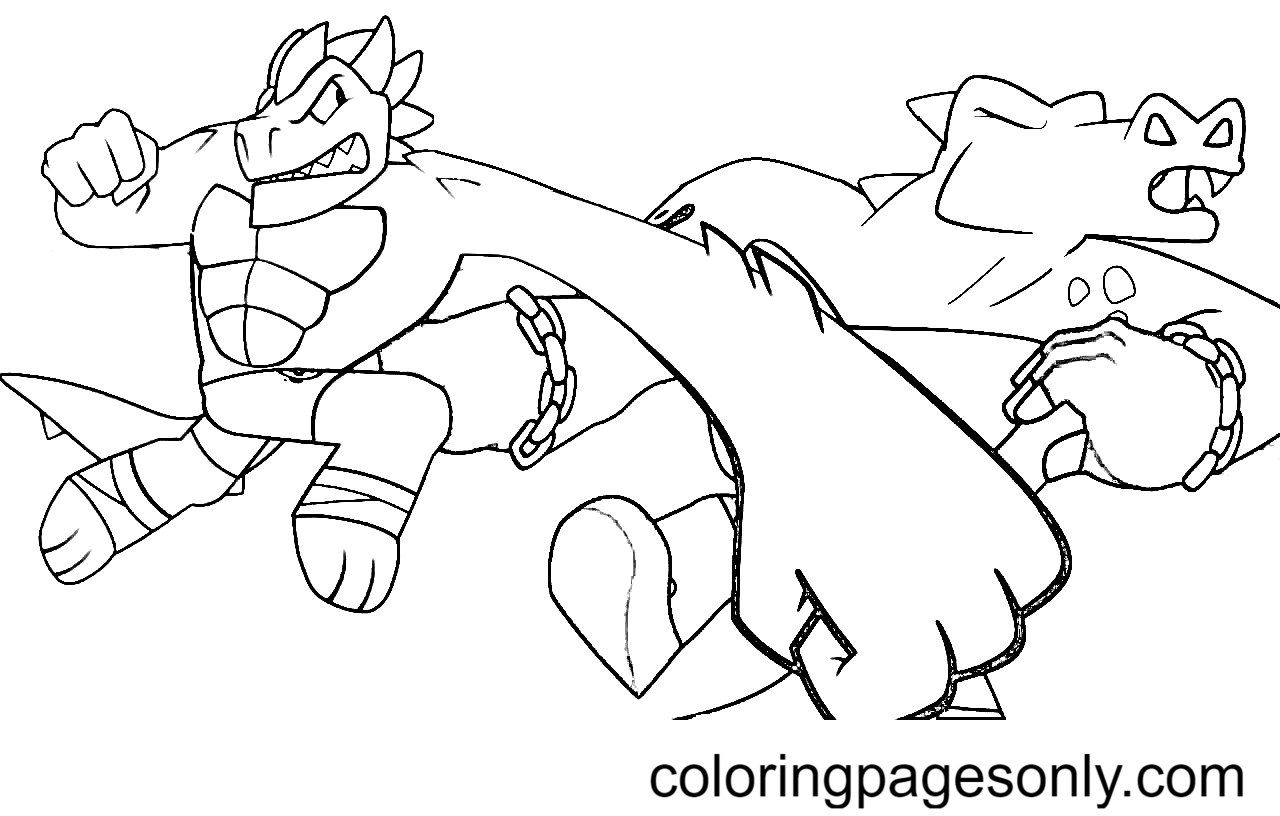 Heroes Of Goo Jit Zu Free Coloring Pages
