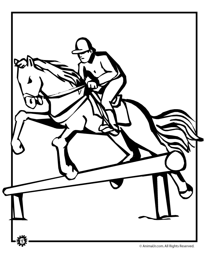 Salto de caballo desde el Derby de Kentucky