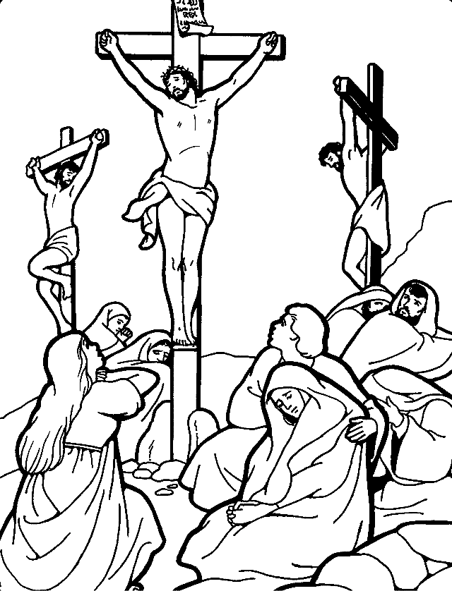 Jesus Kreuzigung vom Karfreitag