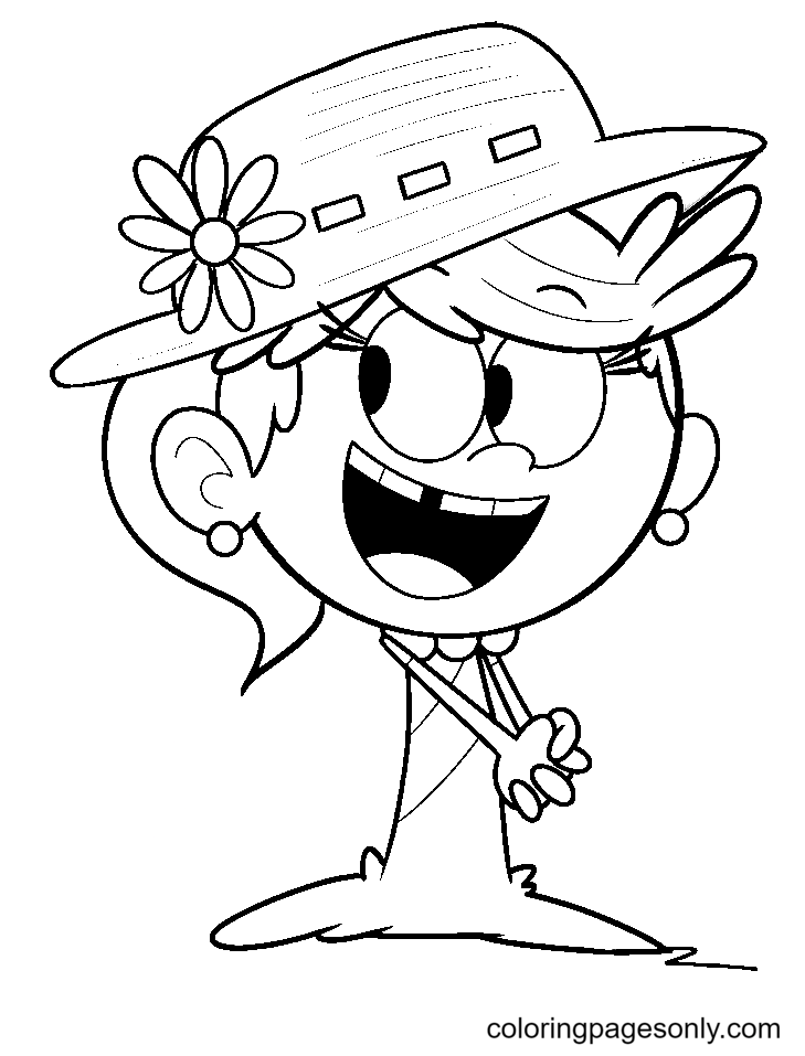 Lola Loud The Loud House Coloring Page Free Printable Coloring Pages