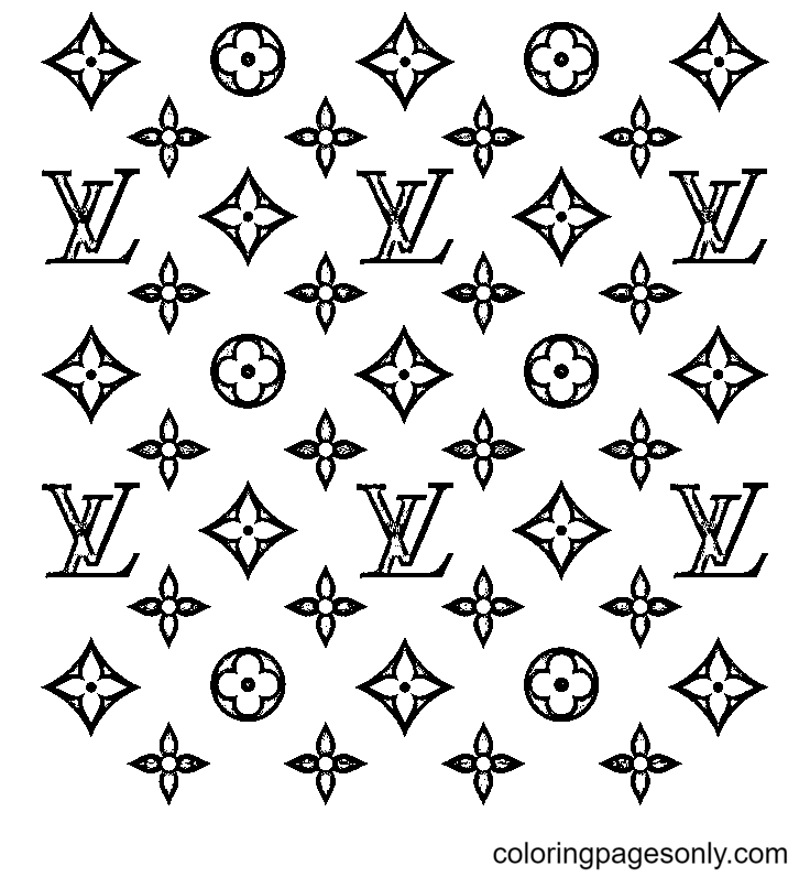 Louis Vuitton logo lv pattern HD phone wallpaper  Peakpx