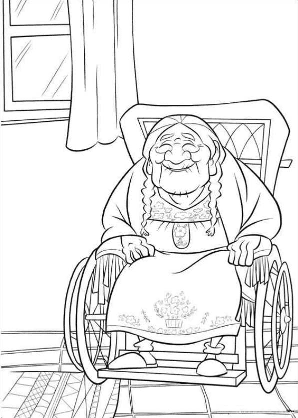 Mama Coco Coloring Pages