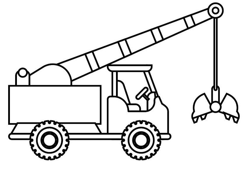 Material Handler Printable Coloring Pages