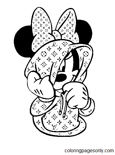 louis vuitton minnie mouse logo