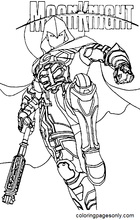 Moon Knight Marvel Super Hero from Moon Knight