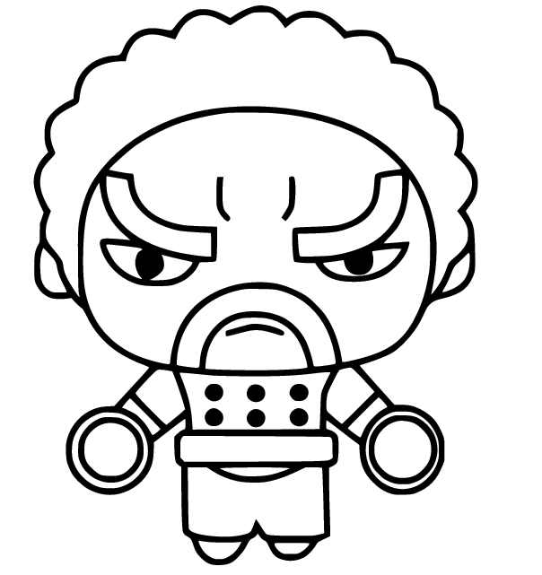 Muji from Pucca Coloring Pages
