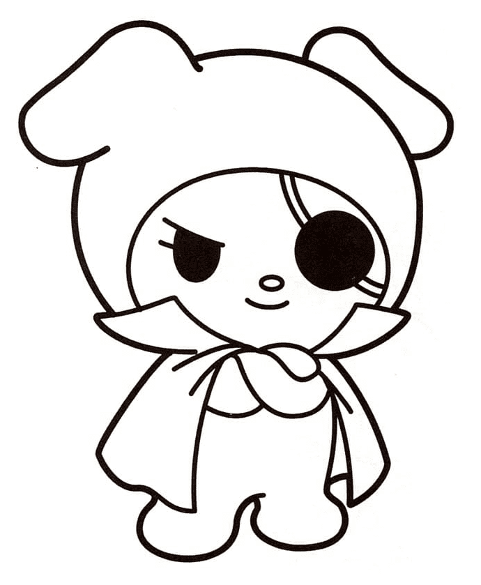 My Melody Pirate from My Melody