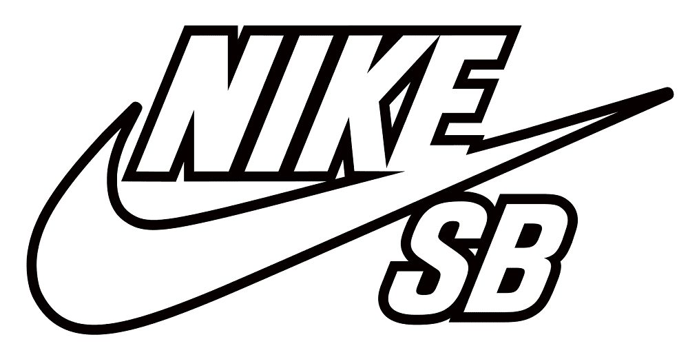 Раскраска Логотип Nike Sb