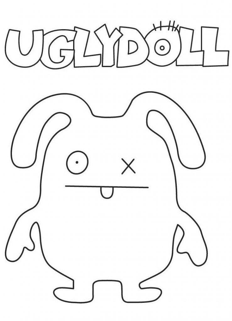 Ox from UglyDolls Coloring Page
