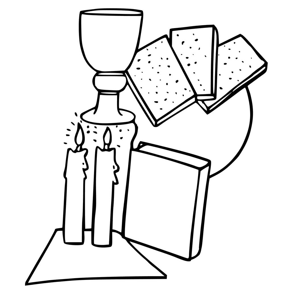 Passover for Children Coloring Page