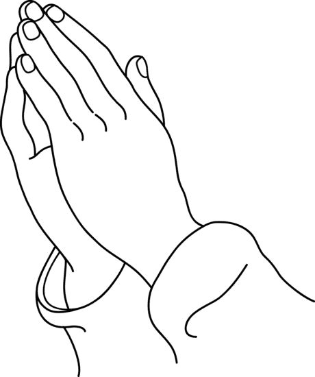 Prayer Day Coloring Page