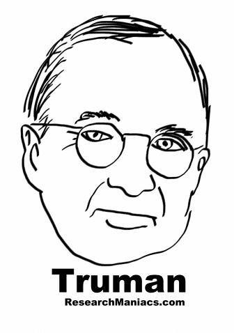 President Truman van president Harry S. Truman