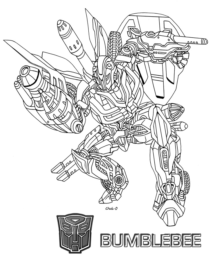 Printable Bumblebee Sheets Coloring Pages