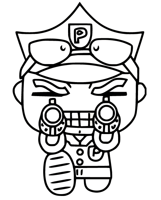 Printable Character From Pucca Coloring Pages
