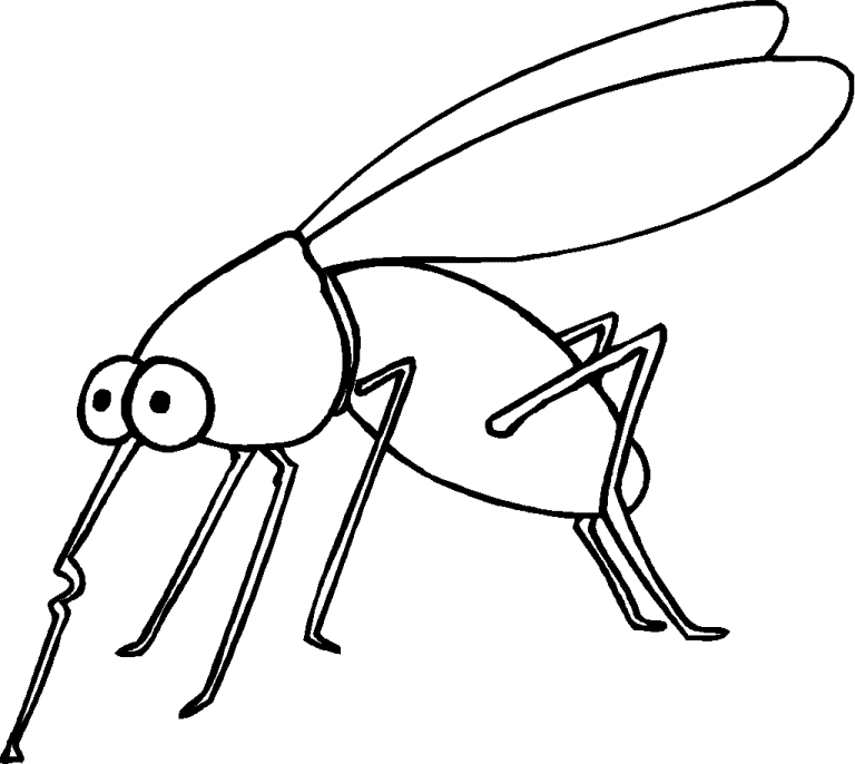 Mosquito imprimible de Mosquito