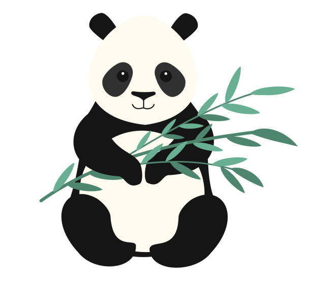 Páginas para colorir Panda e gatinho: Os animais são mais fofos do que você imagina.