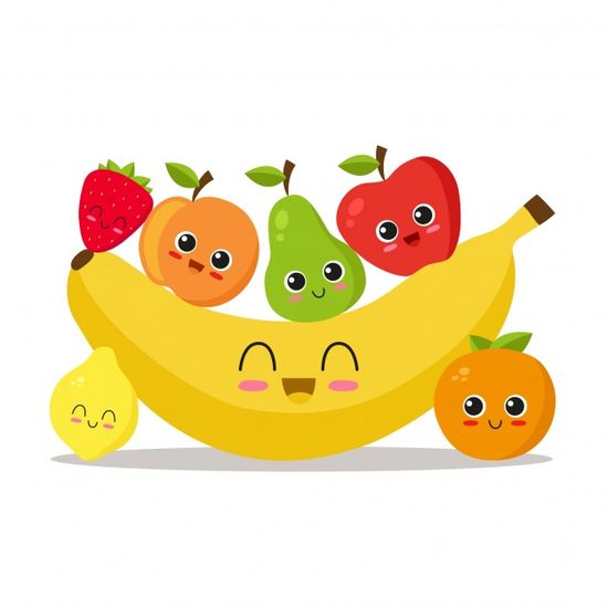 Dibujos para colorear de frutas y pasteles: ¿su hijo prefiere frutas o pasteles?