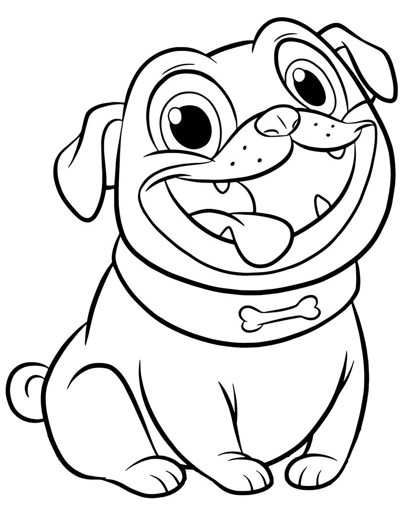 Bingo e Rolly de Puppy Dog Pals Coloring Pages - Puppy Dog Pals ...