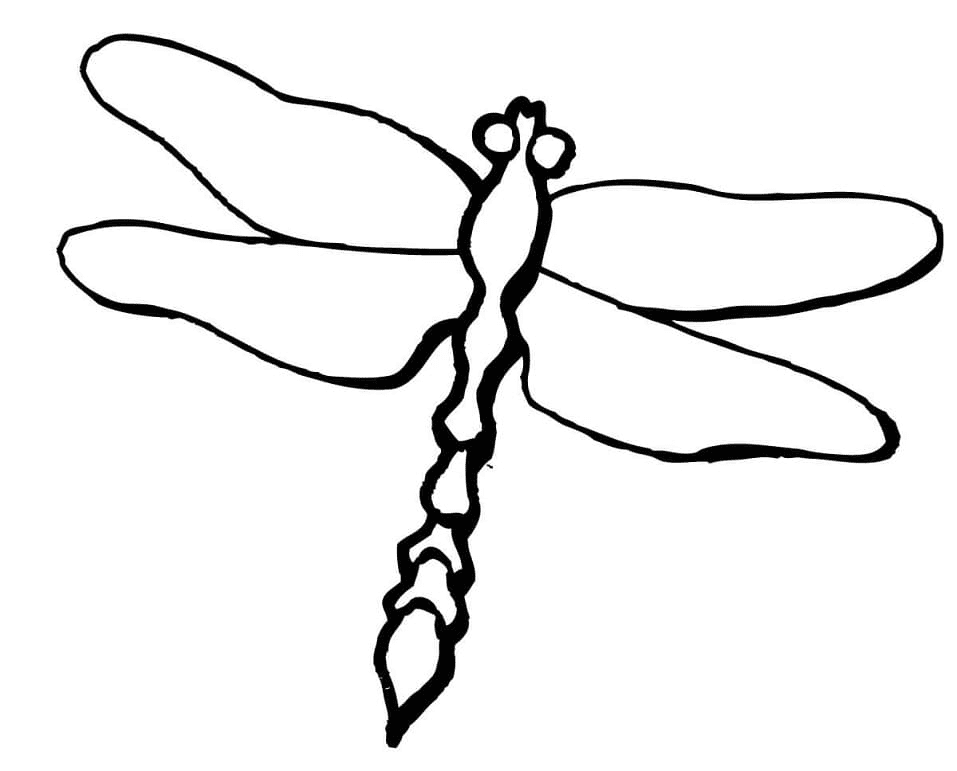 Libellule simple de Dragonfly