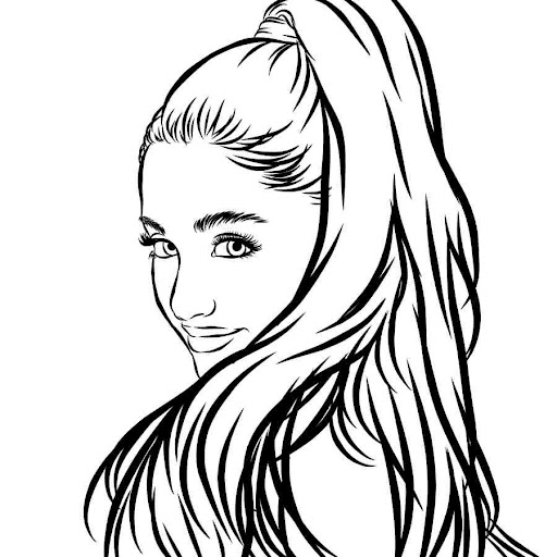 Ariana Grande Sketch Drawing Print Poster Hand Drawn Pencil Singer  #ARIANA_SKETCH1 : Amazon.es: Productos Handmade