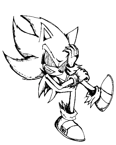 Desenhos e Imagens Sonic EXE para Colorir e Imprimir Grátis para Adultos e  Crianças 