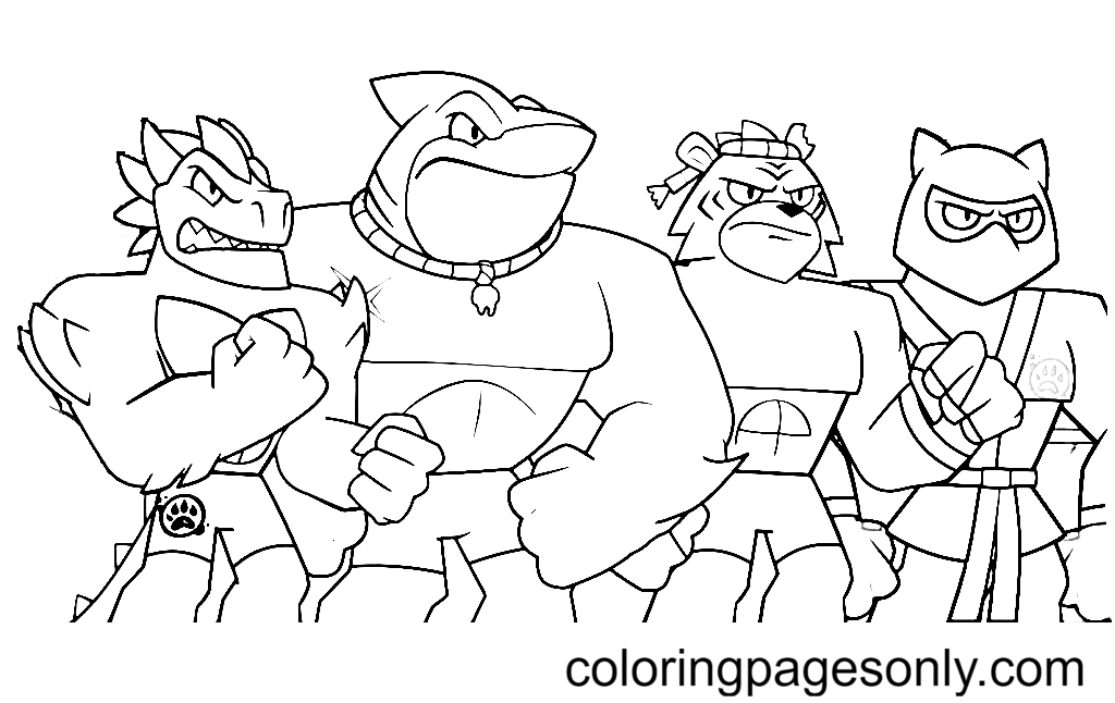 Super Goo Coloring Pages