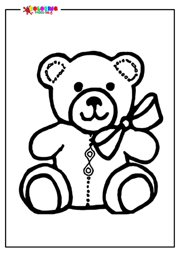 Teddy and Bulldog coloring pages: irresistible cuteness of adorable ...