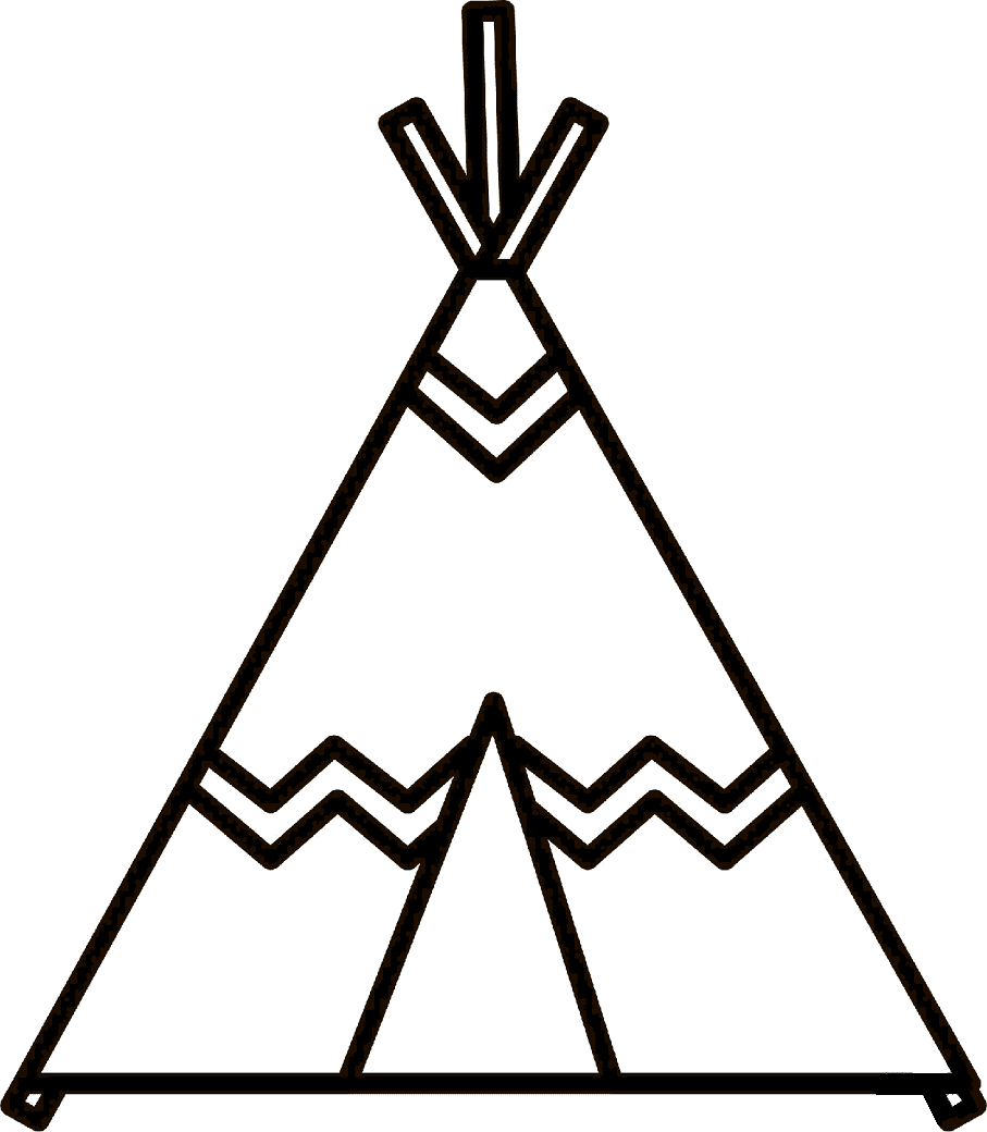 Teepee from Native American