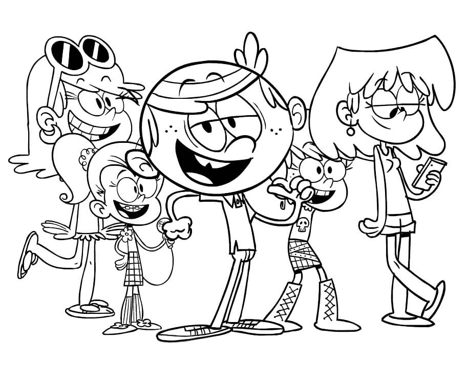The Loud House Characters from The Loud House