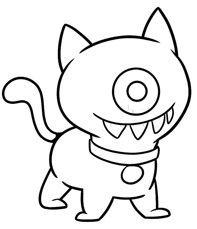 Ugly Dog UglyDolls Coloring Pages