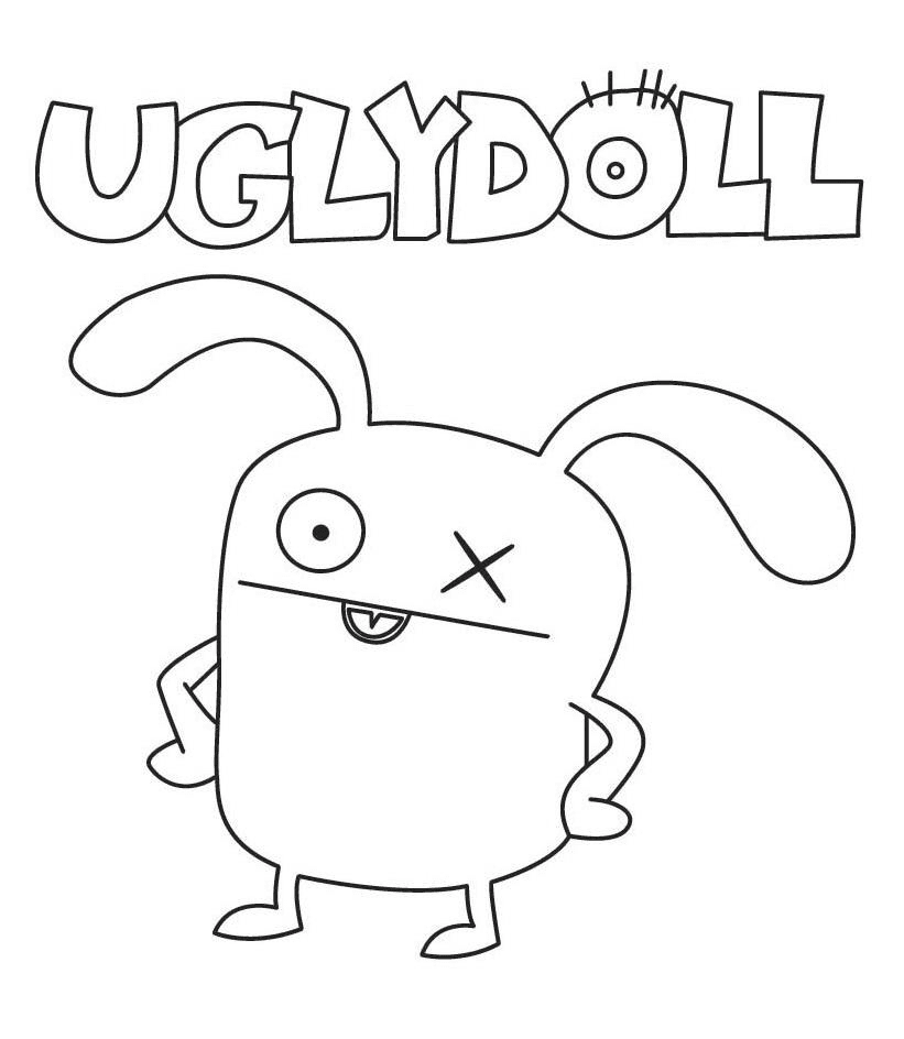 UglyDolls Ox Coloring Page
