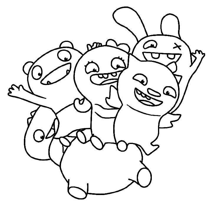 UglyDolls Coloring Page