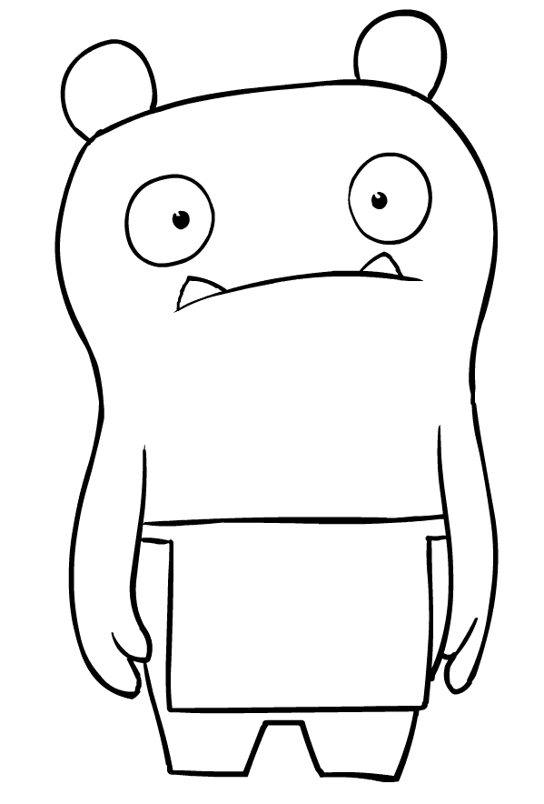 Wage – UglyDolls Coloring Page