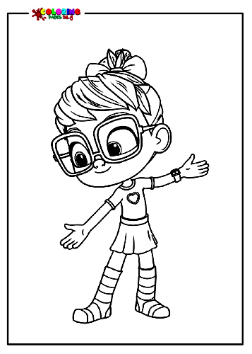 Abby Hatcher coloring pages