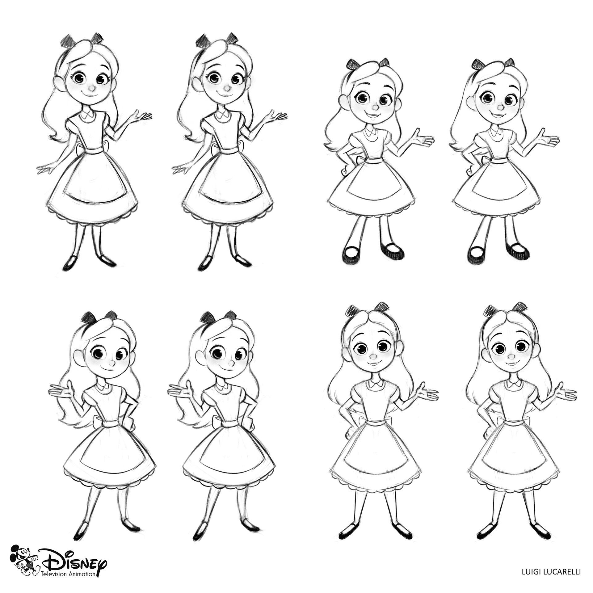 12 Free Printable Alice s Wonderland Bakery Coloring Pages