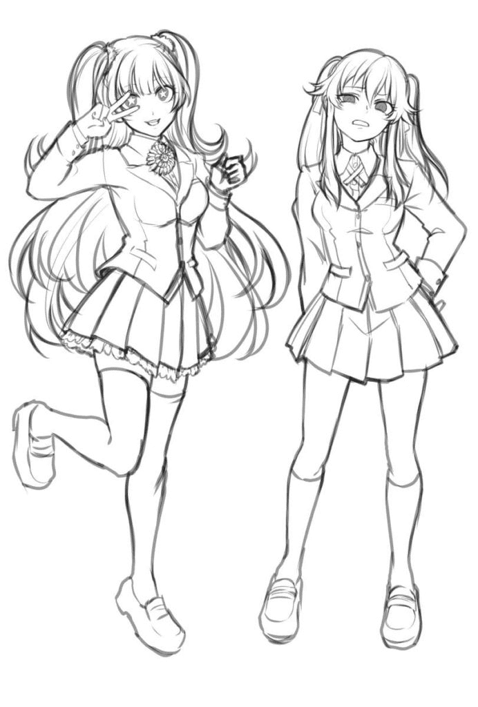 Anime Girls Kakegurui from Kakegurui